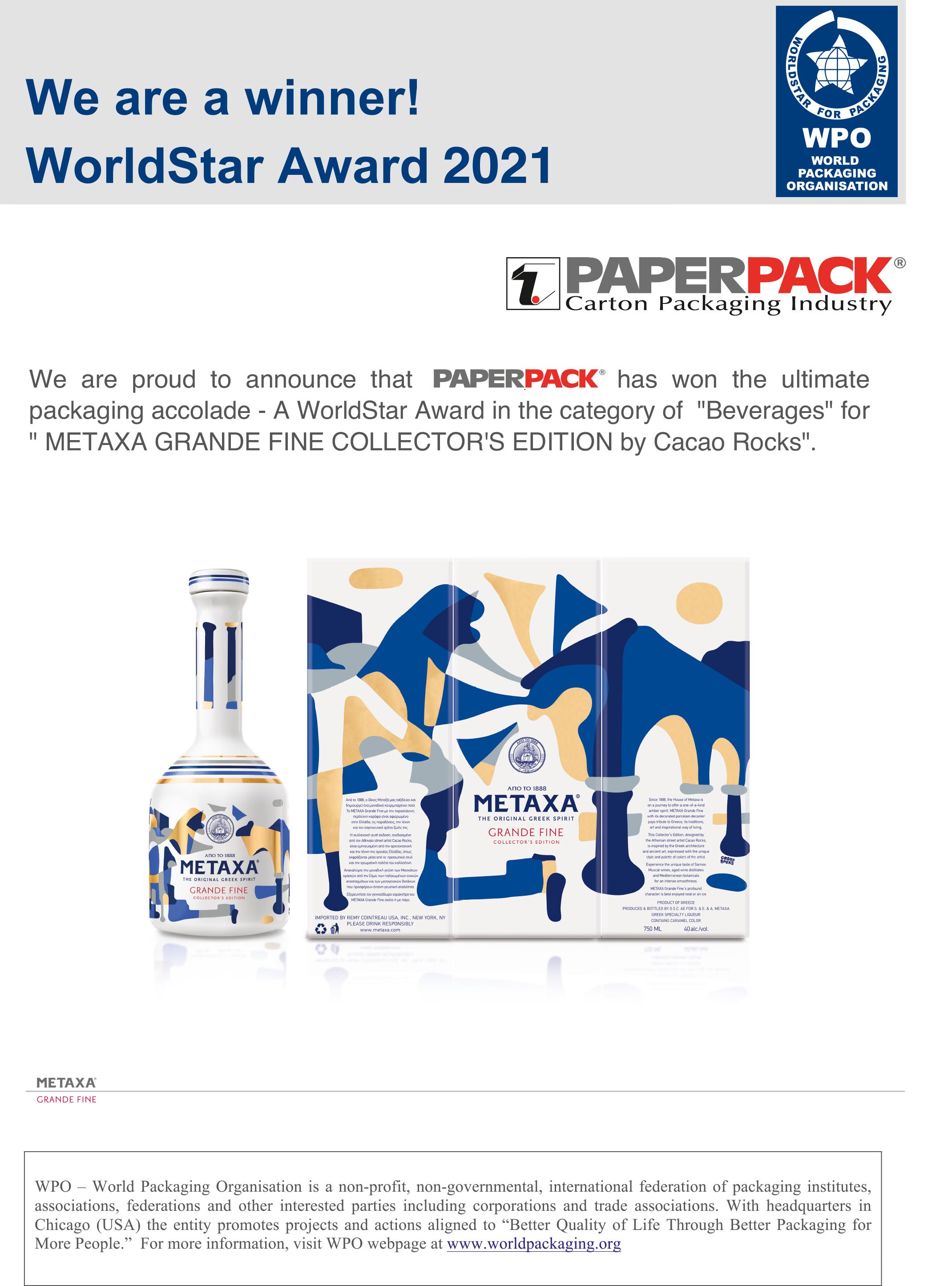 World Star Packaging Awards 2021